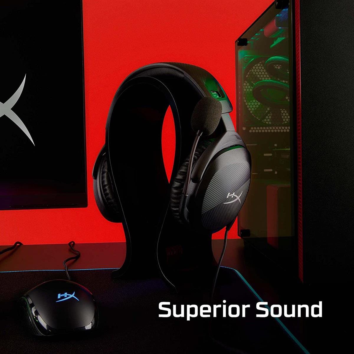 HyperX Cloud Stinger 2 Gaming Headset  Immersive DTS Headphone( Without Box )