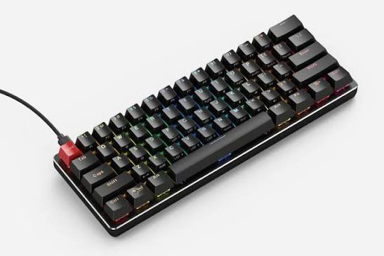 Glorious GMMK-COMPACT-BRN Compact Gaming Keyboard – 60 Percent – Brown Switches ( Without Box )