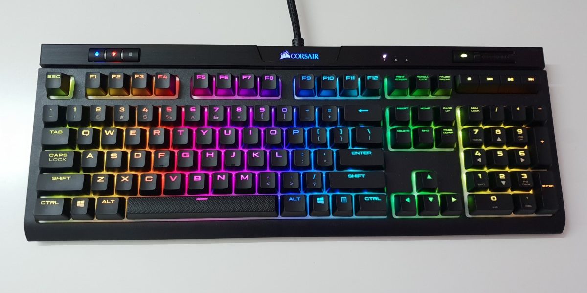 STRAFE RGB MK.2 Mechanical Gaming Keyboard — CHERRY® MX SILENT (SP)