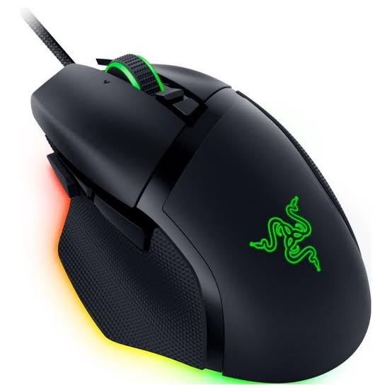 Razer Basilisk V3 Customizable Ergonomic Gaming Mouse - Fastest Gaming Mouse Switch, Chroma RGB Lighting, 26K DPI Optical Sensor, 11 Programmable Buttons, HyperScroll Tilt Wheel - Classic Black (Without Box)